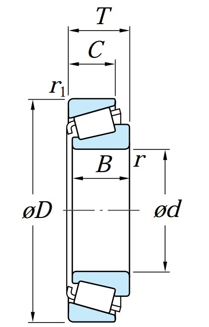 Ступичный подшипник HI-CAP LM 29748/LM29710