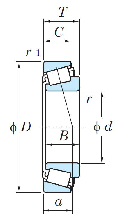 Ступичный подшипник LM 806649/10