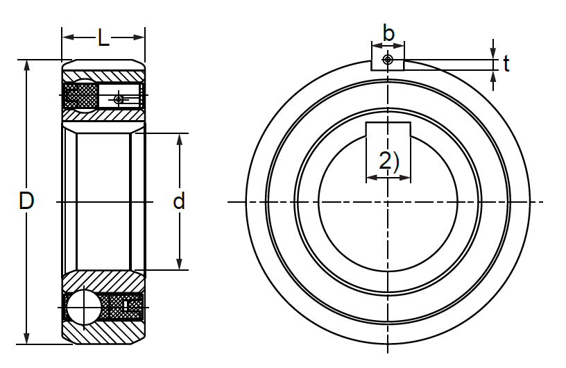 Обгонная муфта CSK 35 PP
