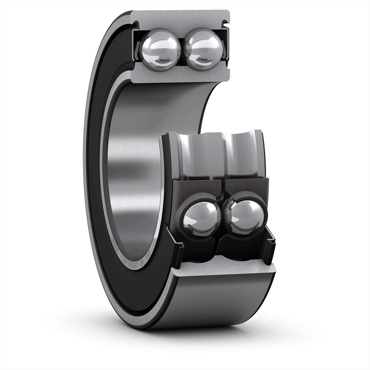 Упорный, радиальный шариковый подшипник 3204 A-2RS1/MT33