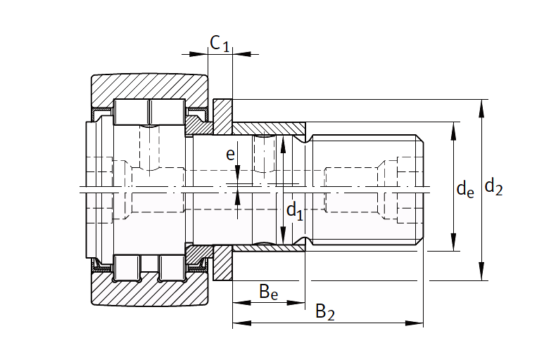 Опорный ролик PWKRE 35 2RS