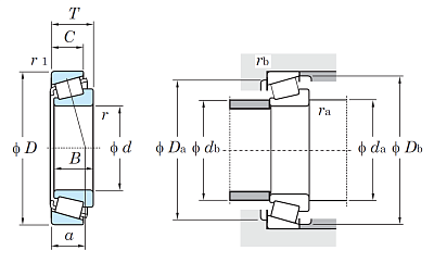 Ступичный подшипник JLM 714149E/10E