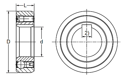 Обгонная муфта CSK 35 P