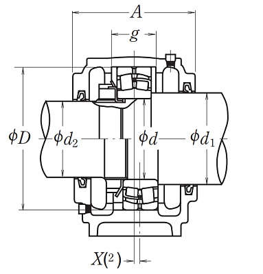 Сферический роликовый подшипник 22314 EAE4 C3
