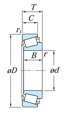 Ступичный подшипник HI-CAP LM 501349/14
