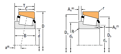 Ступичный подшипник M 86649-99401 (M 86649/M86610)