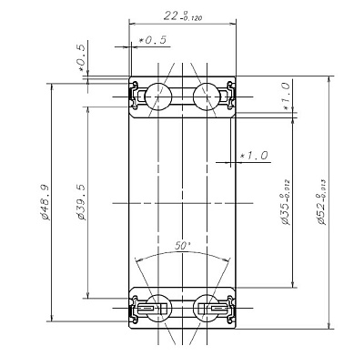 Подшипник кондиционера 35BD5222.T1XDD