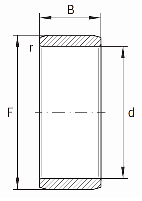 Внутреннее кольцо IR 25x29x20